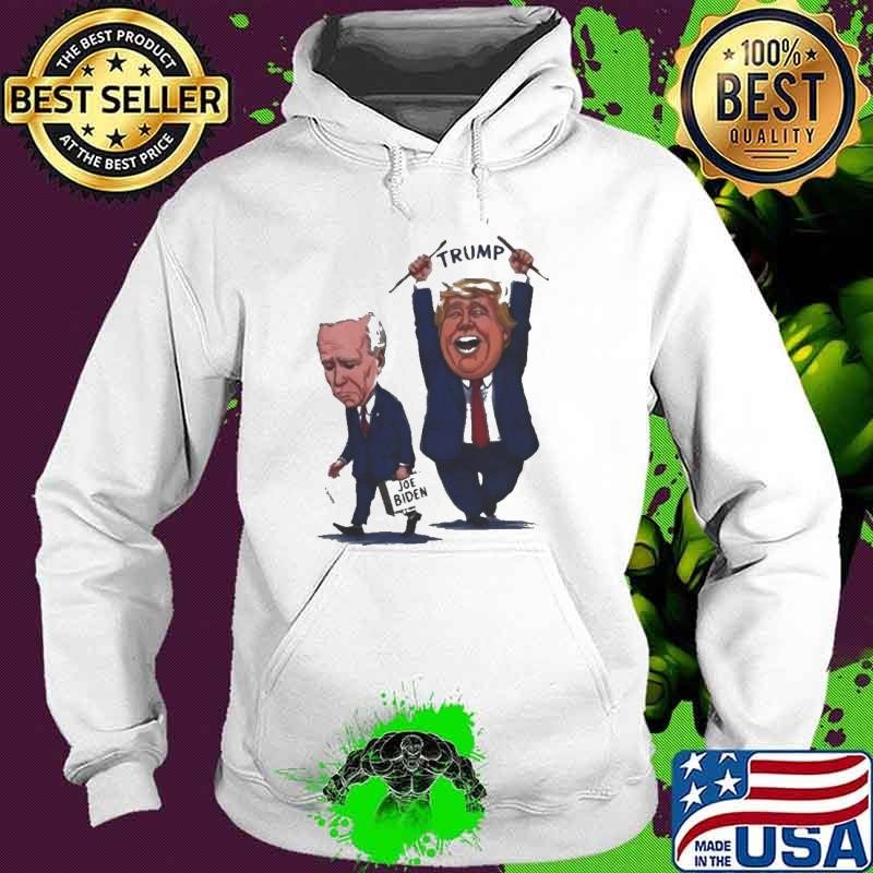 Trump Happy Joe Biden Drops Out Hoodie