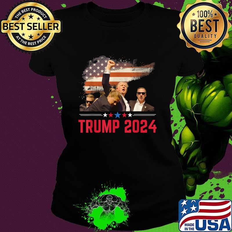 Trump Trending Political Pennsylvania Trump 2024 USa Flag T-Shirt