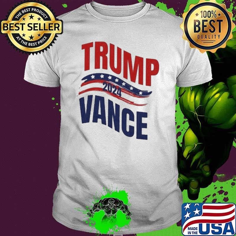 Trump Vance Election 2024 American Flag shirt