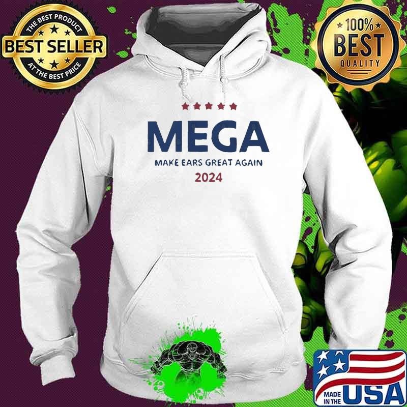 Trump mega make ears great again 2024 stars election Hoodie