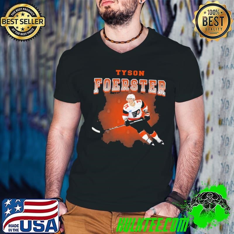 Tyson Foerster Canadian professional ice hockey player currently Philadelphia Flyers Guys V Neck