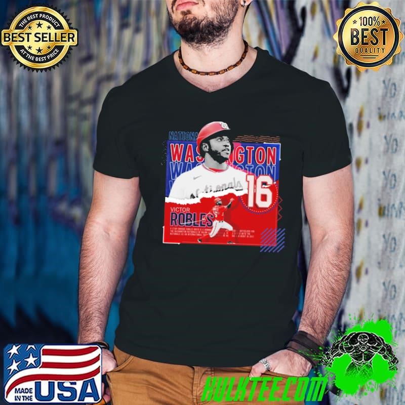 Victor robles Dominican professional baseball outfielder Seattle Mariners T-Shirt