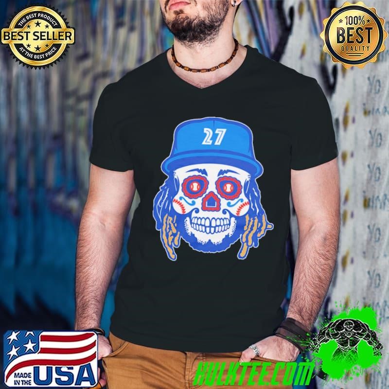 Vladimir Guerrero Jr. Sugar Skull Canadian-Dominican professional baseball first baseman T-Shirt