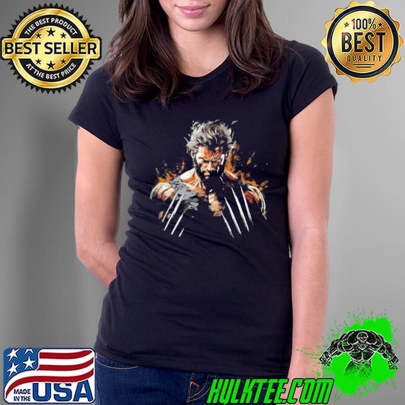 Wolverine Claws Out Ladies Tee