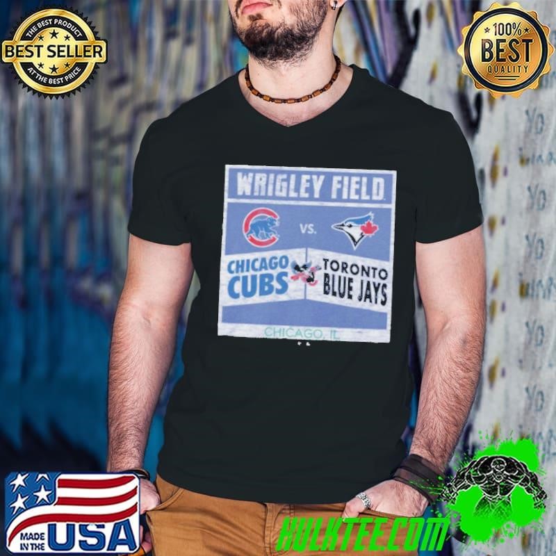 Wrigley Field Toronto Blue Jays vs Chicago Cubs 2024 Dueling Franklin shirt