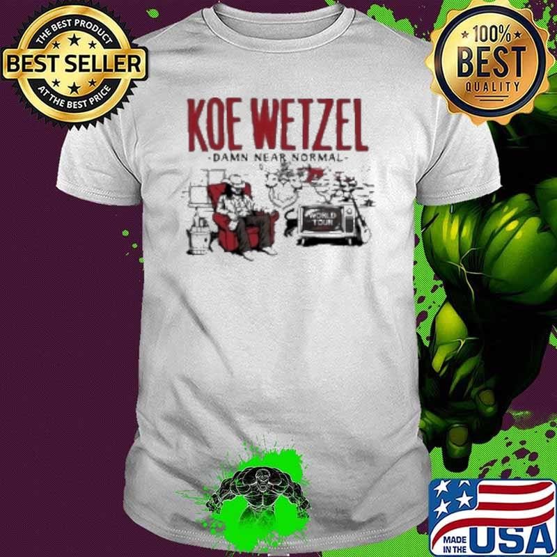 2024 Koe Wetzel Damn Near Normal Tour Unisex