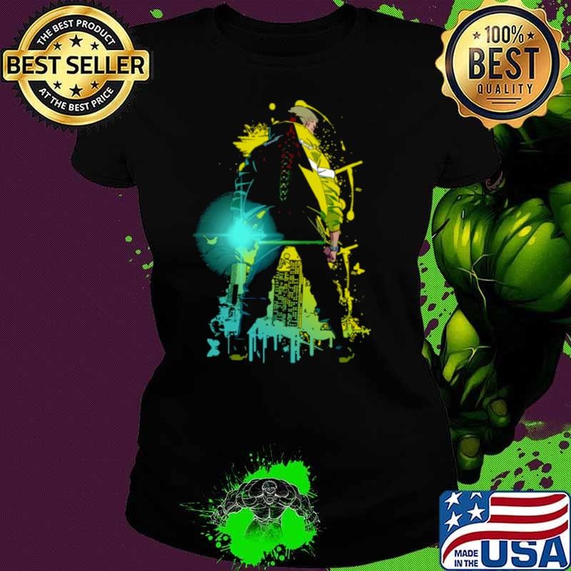 Artwork Of David Edge Runner Cyberpunk Edgerunners Ladies tee