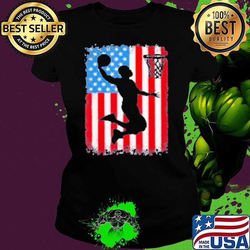 Basketball 2024 USA Patriotic Sports Lover American Shirt