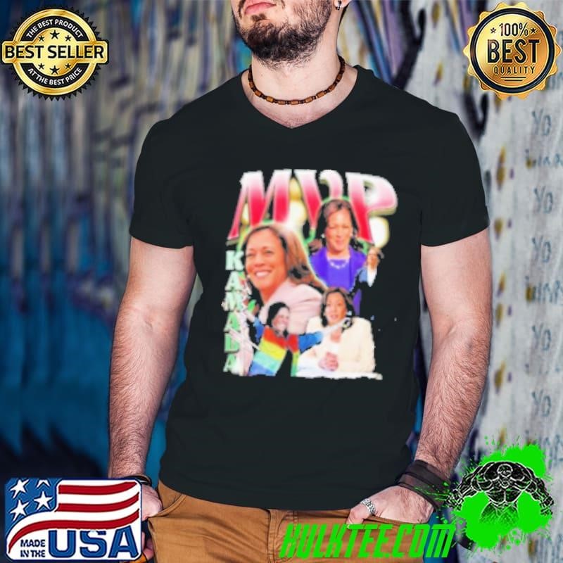 Best MVP Kamala Harris Acid Wash Tee Shirt