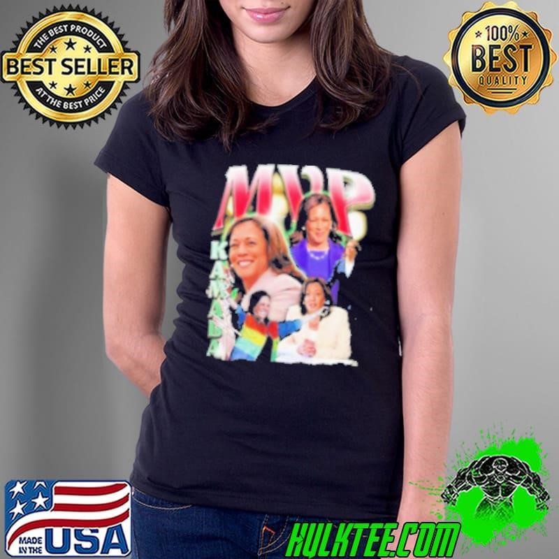 Best MVP Kamala Harris Acid Wash Tee Ladies Tee