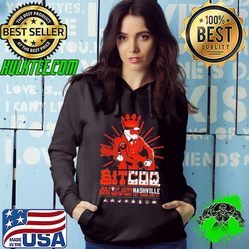 Bitcoq Up Down Rooftop Party 2024 Shirt