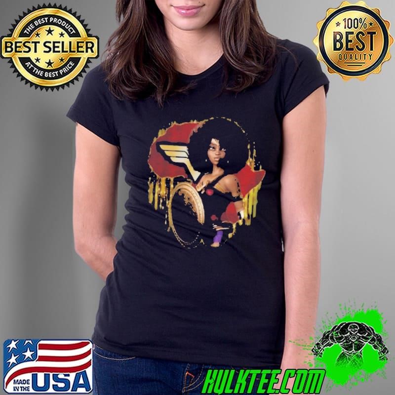 Black Wonder Woman Ladies Tee