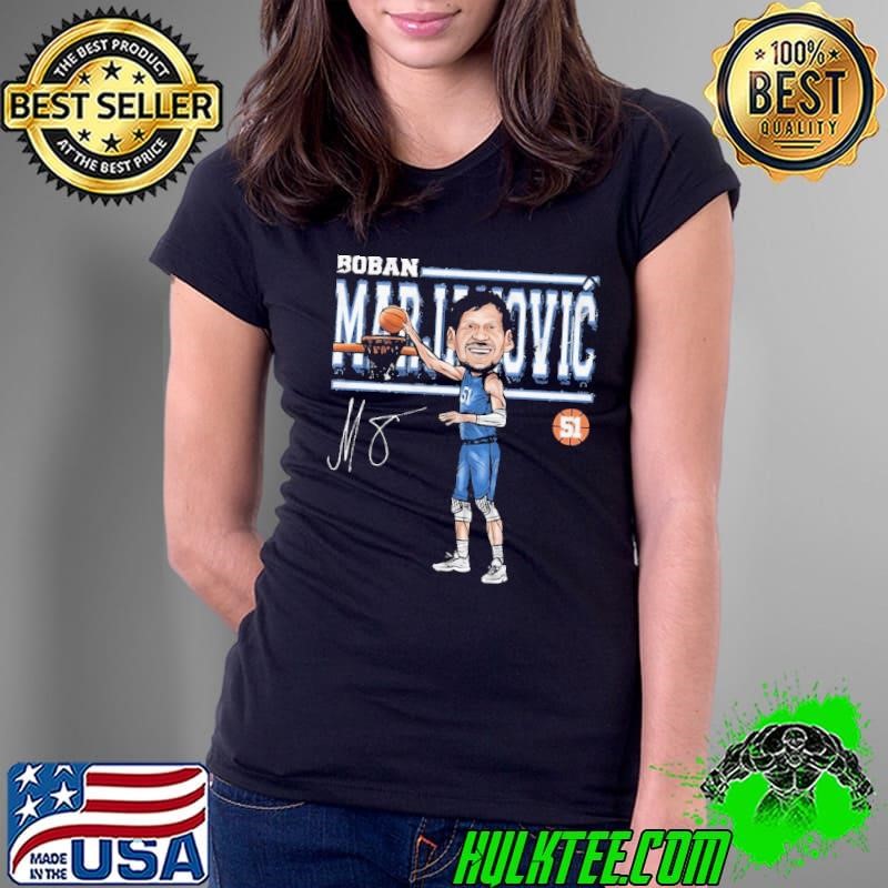 Boban Marjanovic Serbian professional basketball Dallas Cartoon T-Shirt