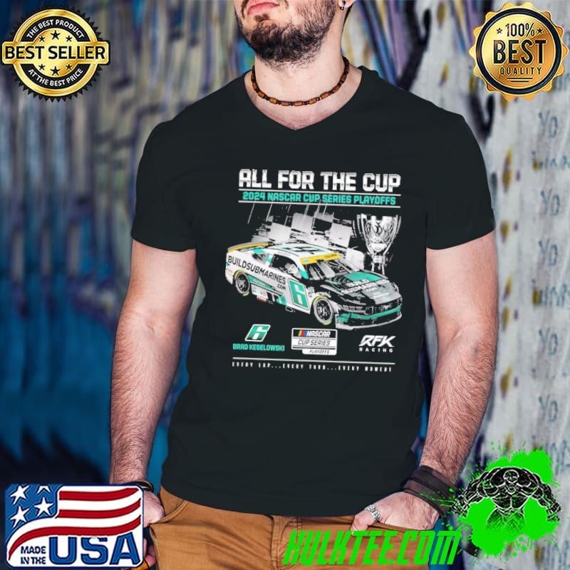 Brad Keselowski 2024 All For The Cup Nascar Series Playoffs T-Shirt