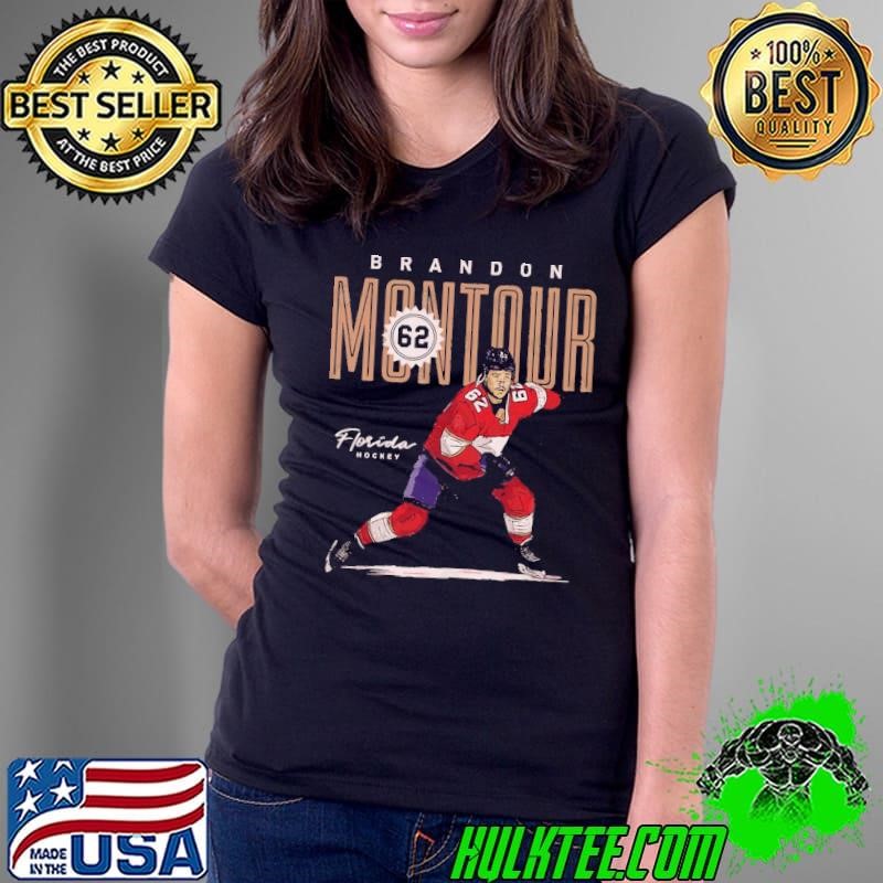 Brandon Montour Canadian professional ice hockey defenceman Florida Card T-Shirt