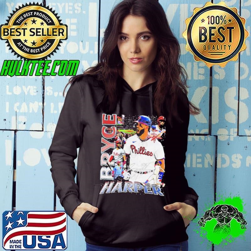 Bryce Harper American professional baseball right fielder Vertical Collage T-Shirt