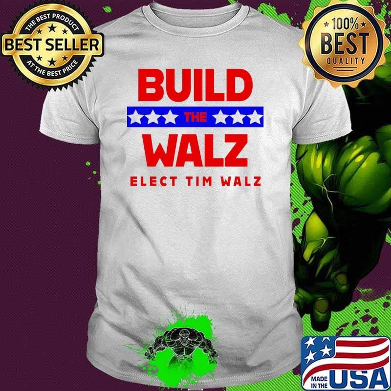 Build the walz elect tim walz stars 2024 T-Shirt