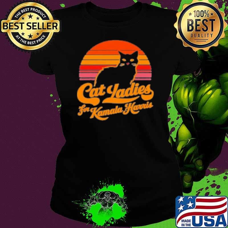 Cat Ladies For Kamala Harris 2024 Shirt