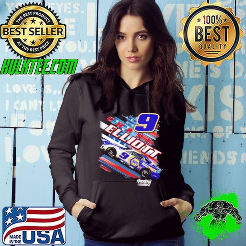 Chase Elliott Patriotic American professional stock car racing driver T-Shirt
