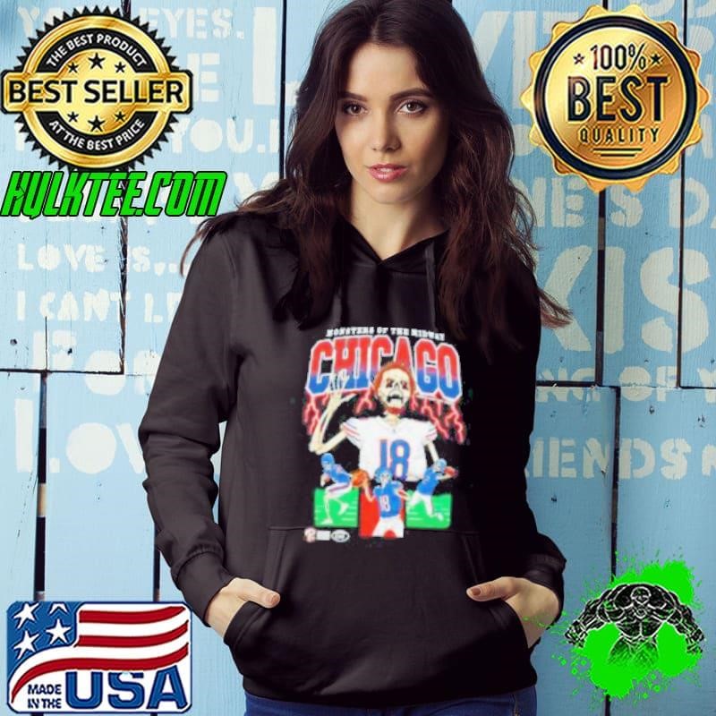 Chicago Football Monsters of the Midway Skeleton shirt