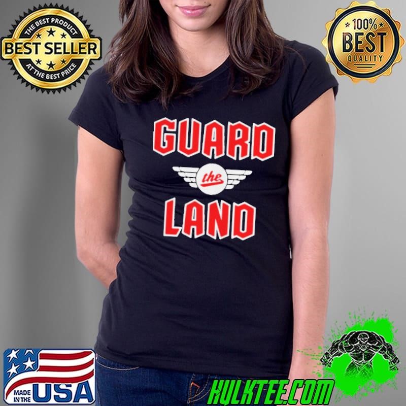Cleveland Guardians Guard The Land New Indians Baseball Ladies Tee