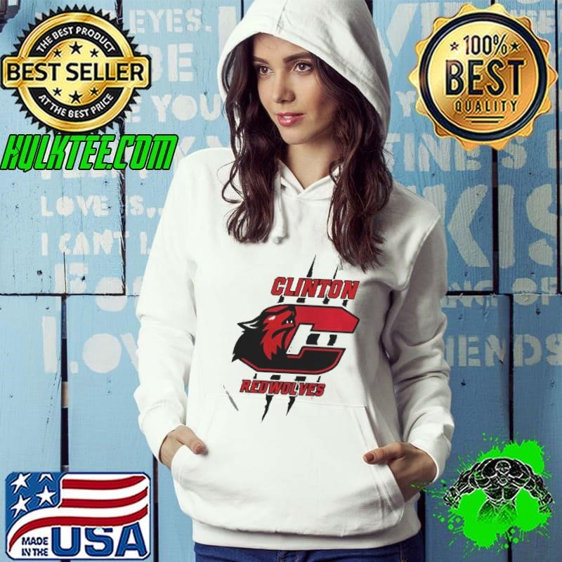 Clinton Redwolves new logo shirt