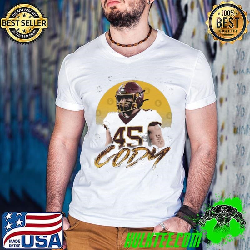 Cody Lindenberg Linebacker Basketball Minnesota Player Name T-Shirt