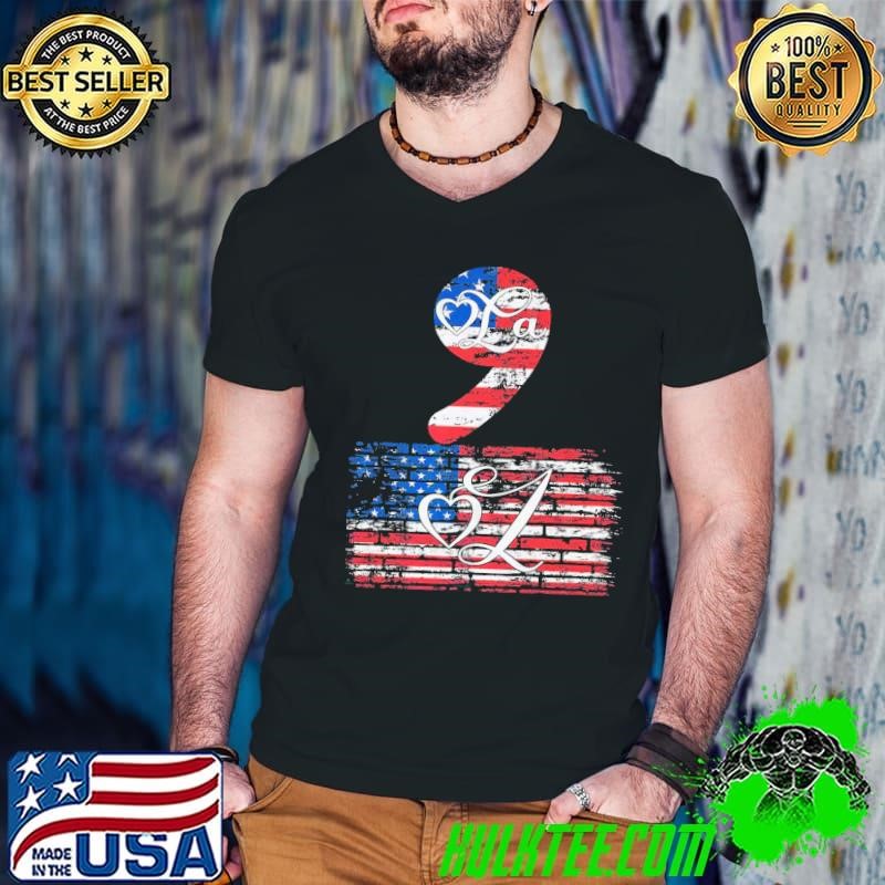Comma La Wall Z American Flag Election 2024 Vintage Guys V Neck