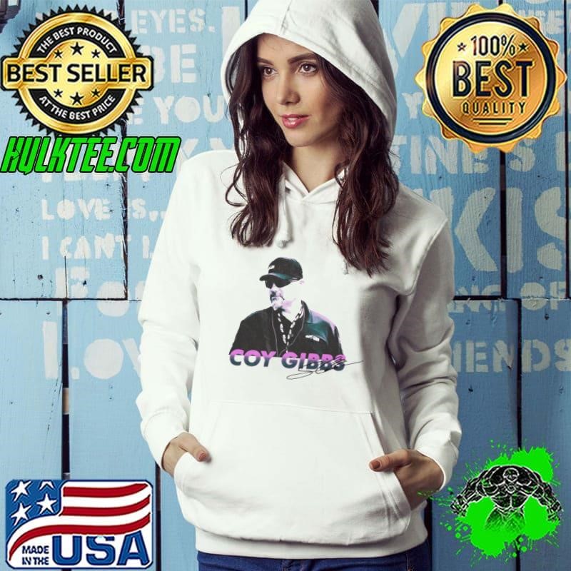 Coy Gibbs Retro Graphic Style shirt