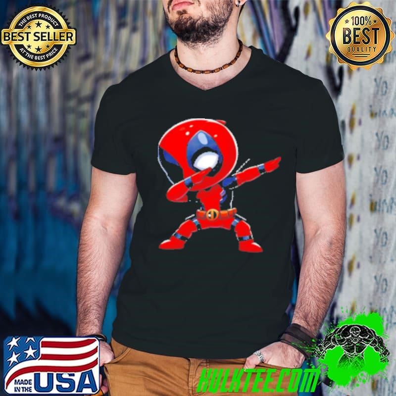 Dabbing Deadpool Guys V Neck