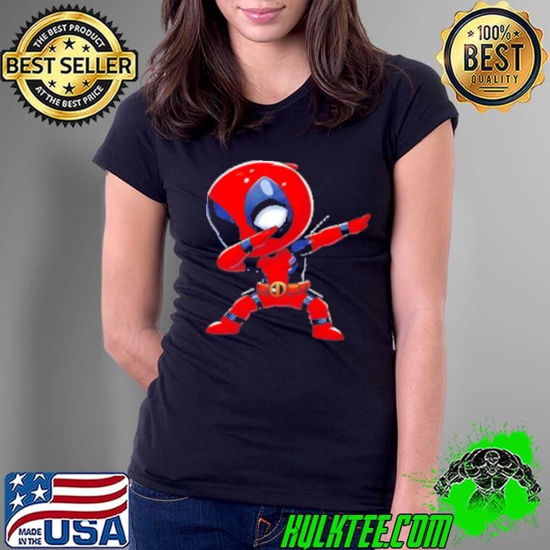 Dabbing Deadpool Ladies Tee