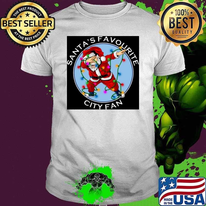 Dabbing Santa Manchester City Fan shirt