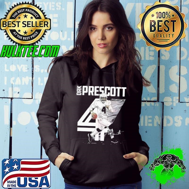 Dak prescott inline an American football quarterback Hoodie
