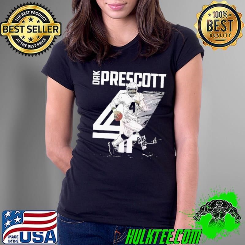 Dak prescott inline an American football quarterback T-Shirt