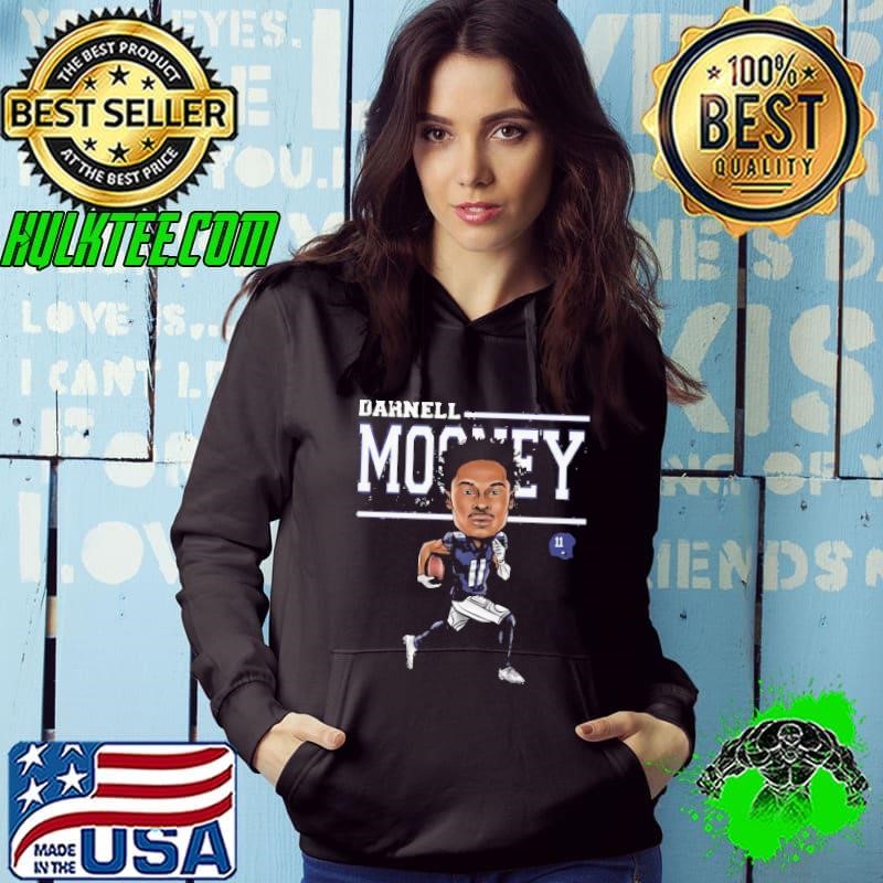 Darnell mooney cartoon an American football wide receiver Hoodie Darnell mooney cartoon an American football wide receiver Hoodie