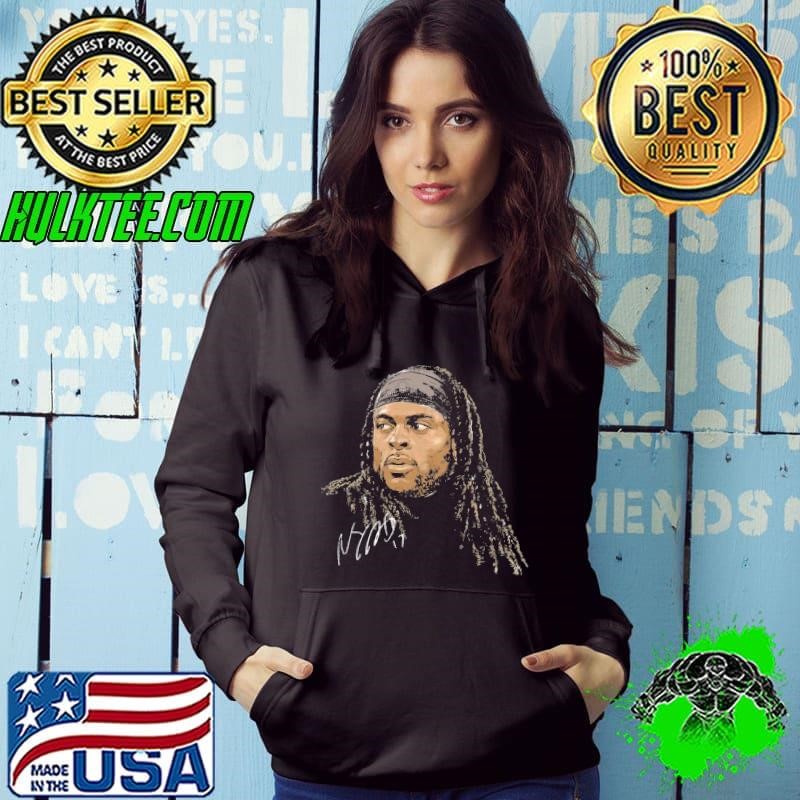 Davante Adams American professional football wide receiver Las Vegas Portrait Hoodie