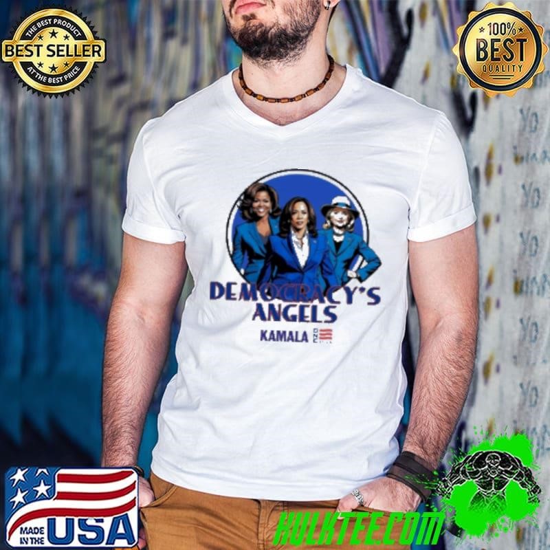 Democracy'S Angels Michelle Harris And Clinton Shirt