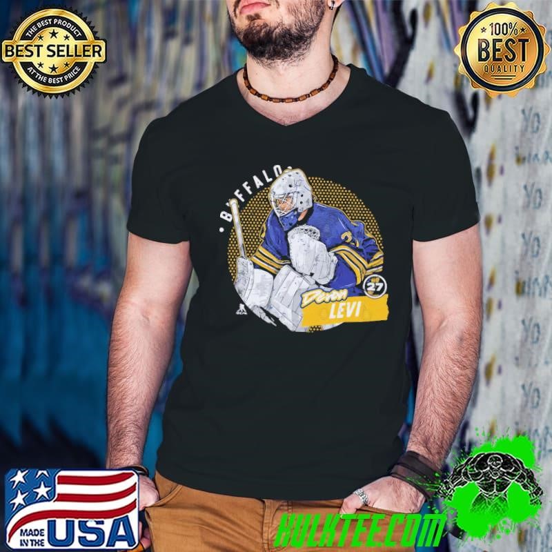 Devon Levi Buffalo Dots Canadian professional ice hockey goaltender T-Shirt