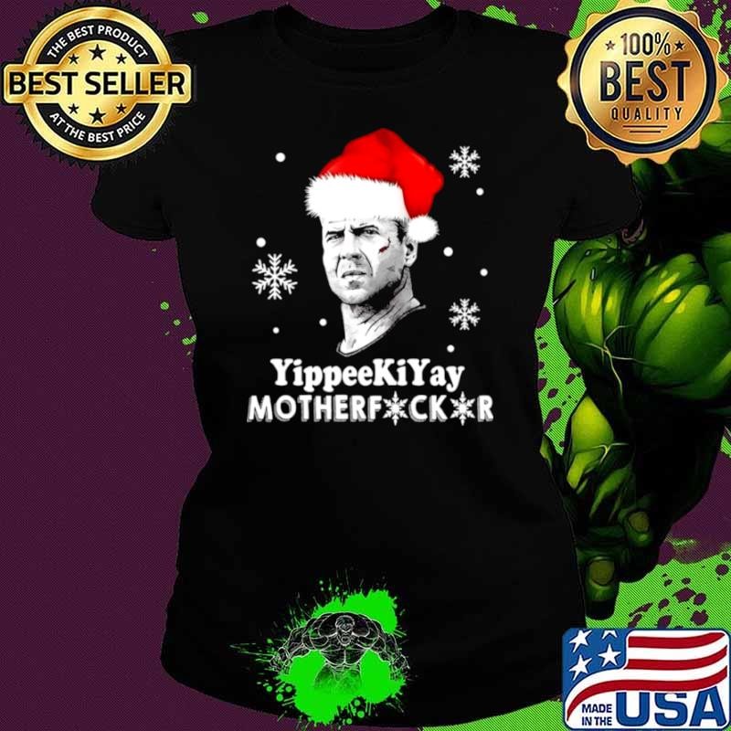 Die Hard John Mcclane Yippee Ki Yay Motherfucker Christmas shirt