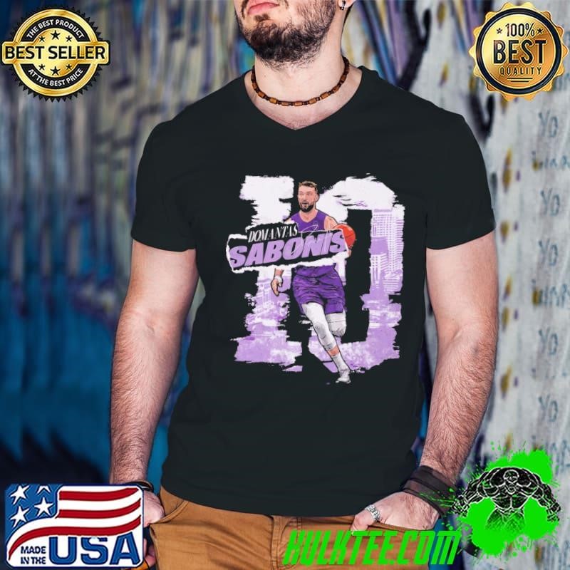 Domantas Sabonis Sacramento Rough Lithuanian-American professional basketball player T-Shirt