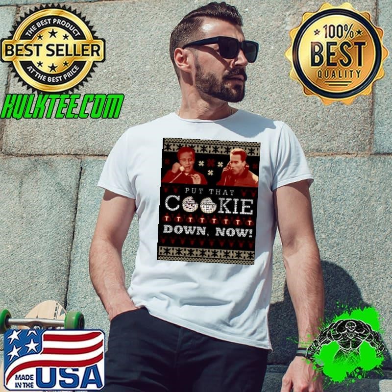 Dutch Put That Cookie Down Now Ugly Christmas shirt