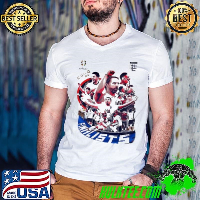 England Team UEFA Euro 2024 Finalists Guys V Neck