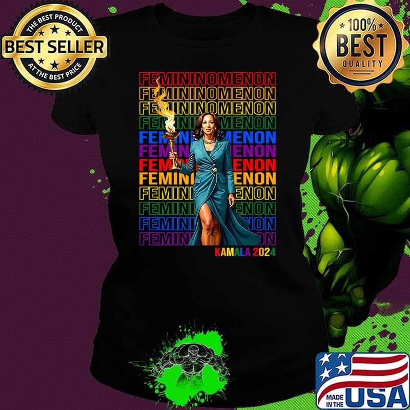 Femininomenon Kamala Harris 2024 Lgbt President Election T-Shirt