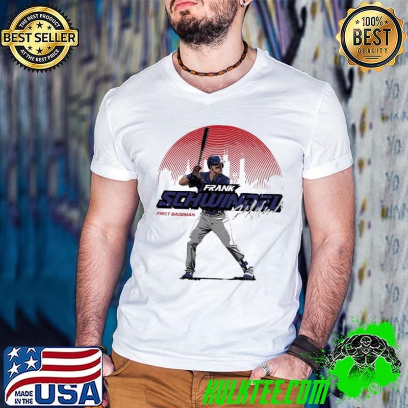 Frank schwindel skyline first baseman signature baseball T-Shirt