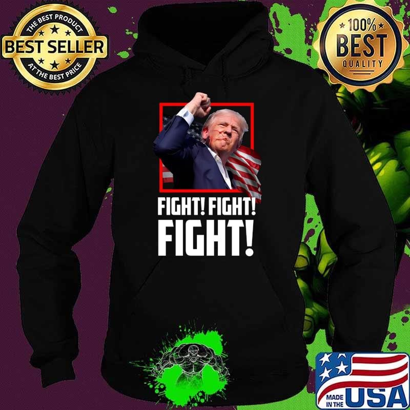 Funny Donald Trump Fight Fighting Fighters Supporters Americans Hoodie