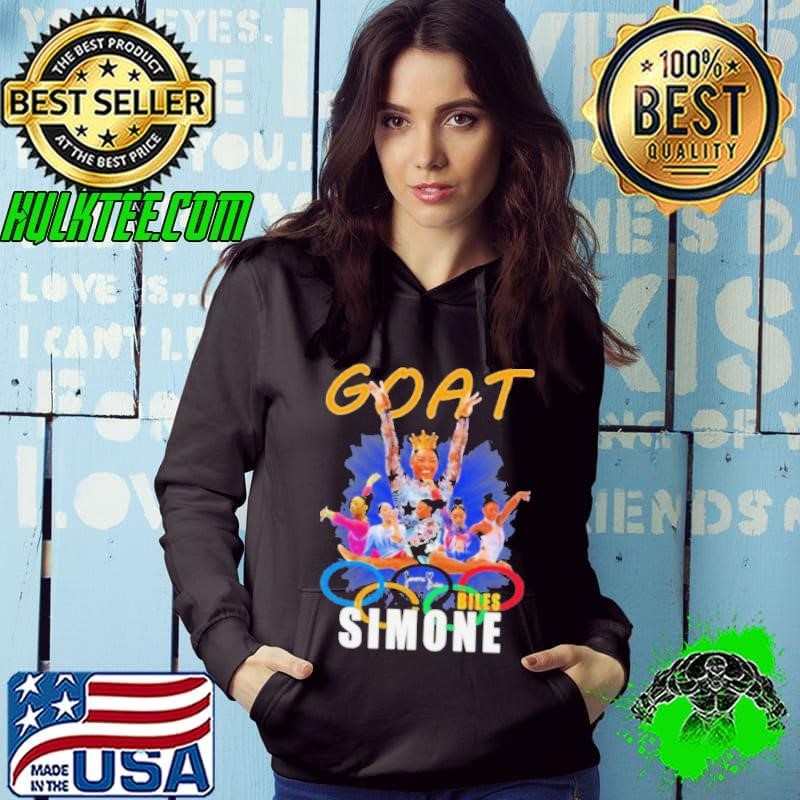 GOAT Simone Biles Gymnastics Olympic Paris 2024 Shirt