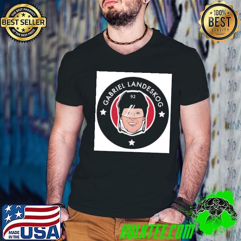 Gabriel landeskog 3 stars Swedish professional ice hockey left winger Guys V Neck