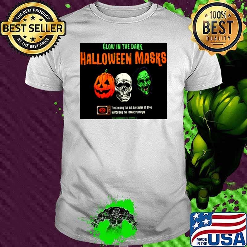 Glow In The Dark Halloween Mask shirt