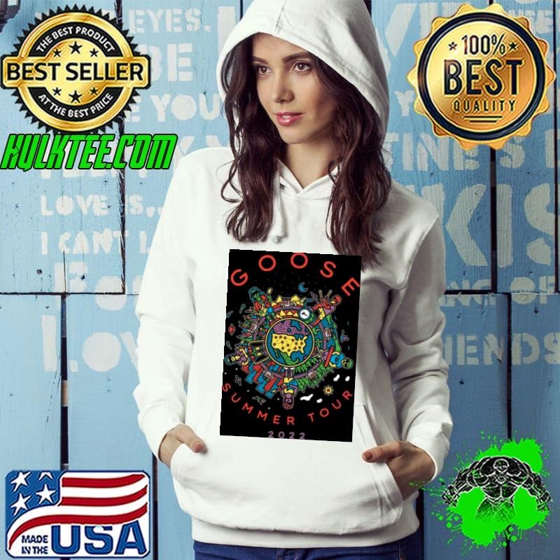 Goose Globe Unisex Goose Merch Summer Tour 2022 Hoodie