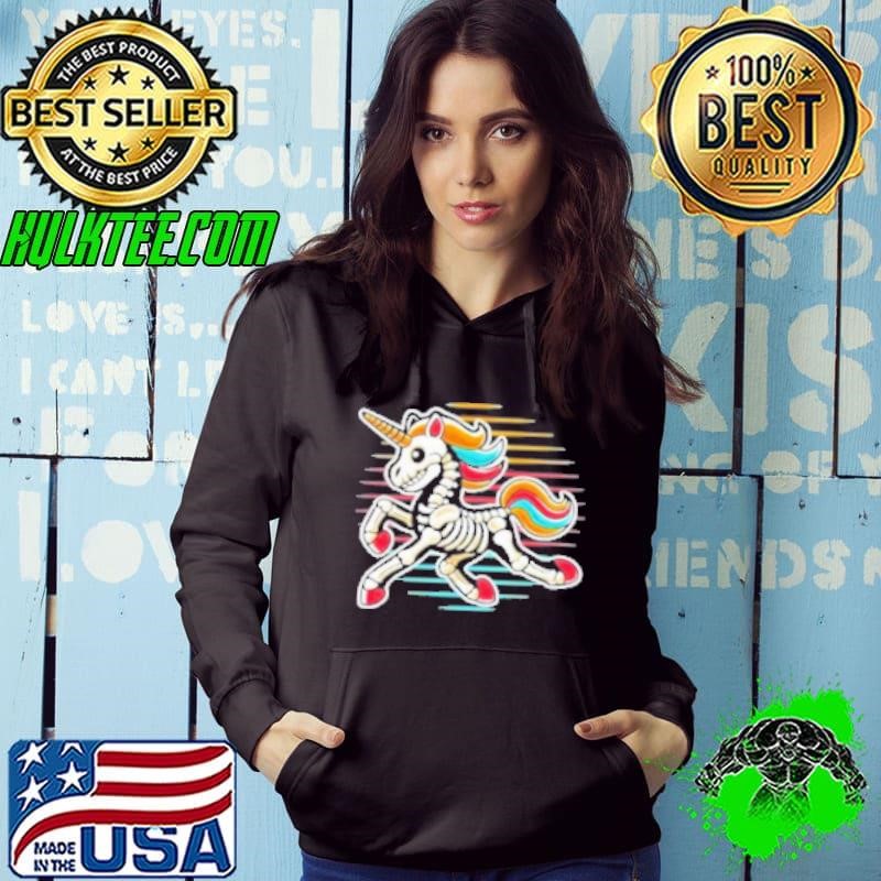 Halloween Unicorn Skeleton X Ray Shirt